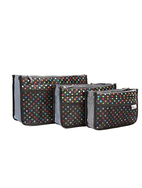 Periea Purse Organizer Insert Handbag Organizer - Chelsy - 28 Colors Available - Small, Medium or Large