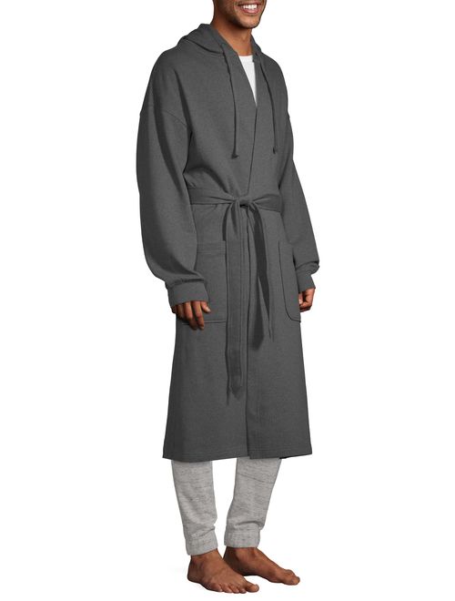 Hanes Men's 1901 Athletic Fleece Hooded Robe