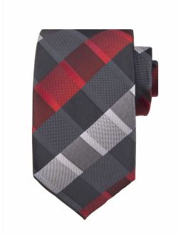 DXL Men's Extra Long B&T Plaid Tie