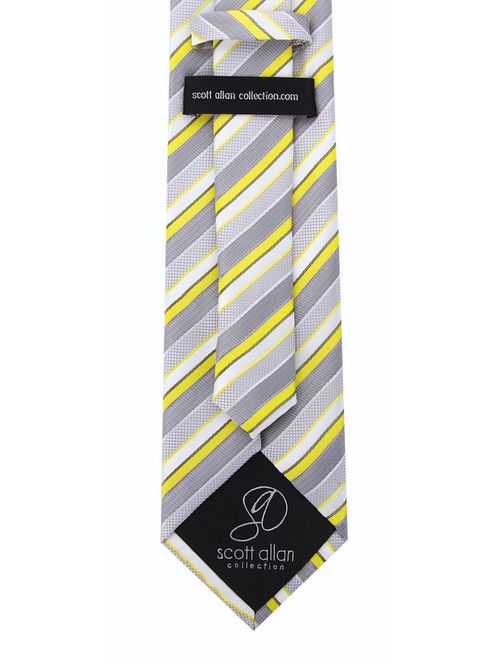 Scott Allan Striped Necktie - Mens Ties in Various Colors