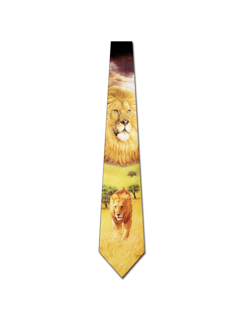 Lions Necktie Mens Tie