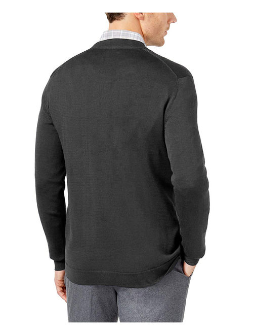 Tasso Elba Mens Supima Cotton Cardigan Sweater