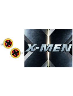 Superheroes Marvel Comics X-Men Logo Cufflinks