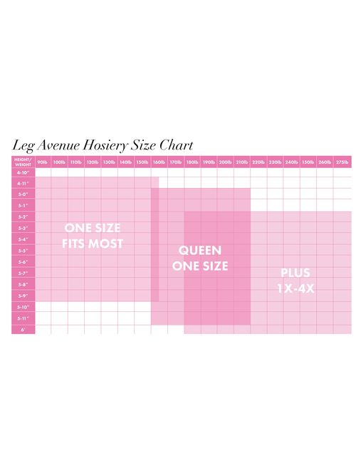 Leg Avenue Nylon Tights Adult Halloween Accessory