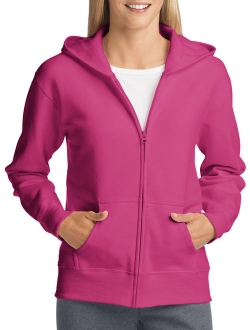 Athleisure ComfortSoft EcoSmart Women's Full-Zip Hoodie Sweatshirt