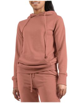 Ma Croix Womens Premium French Terry Pullover Wrinkle Resistant Hoodie