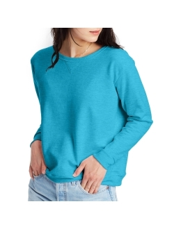 Women's Crewneck Sweatshirt, EcoSmart Fleece Women's Pullover Sweatshirt, Sweatshirt for Women