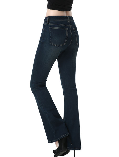 Women's Ultra Stretch Rich Indigo Modern Bootcut Jeans