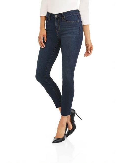 Sofia Jeans by Sofia Vergara Sofia Skinny Mid Rise Stretch Ankle Jean Women's (Dark Wash)