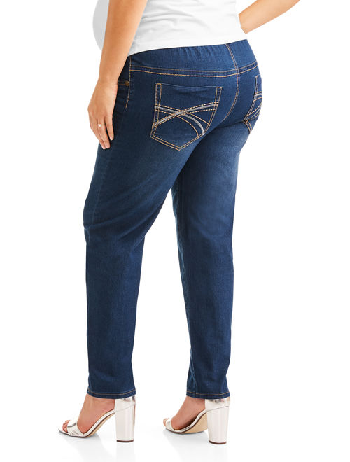 Maternity Demi Panel 5 Pocket Stretch Skinny Jeans - Available in Plus Sizes