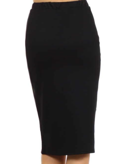 Women's Trendy Style Solid Pencil Skirt