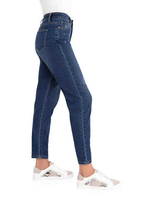 Time and Tru Women's Straight Leg Ankle Jean