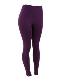 LAVRA Women's Plus Size Fleece Lined Leggings Warm Thermal Full Length Tights