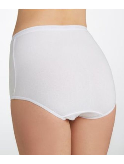 Bali Womens Full Cut Fit Cotton Brief Style-2324