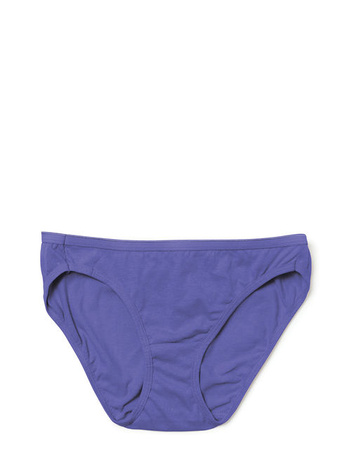 Hanes Women's Cool Comfort Cotton Bikini Panties, 6-Pack