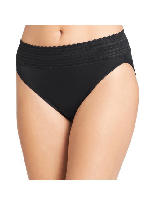 Warner's Women's no pinching. no problems. lace hi-cut brief panty - style 5109j