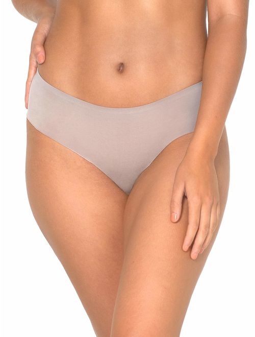 Smart & Sexy Women's No-show Hipster Panty, 2-pack