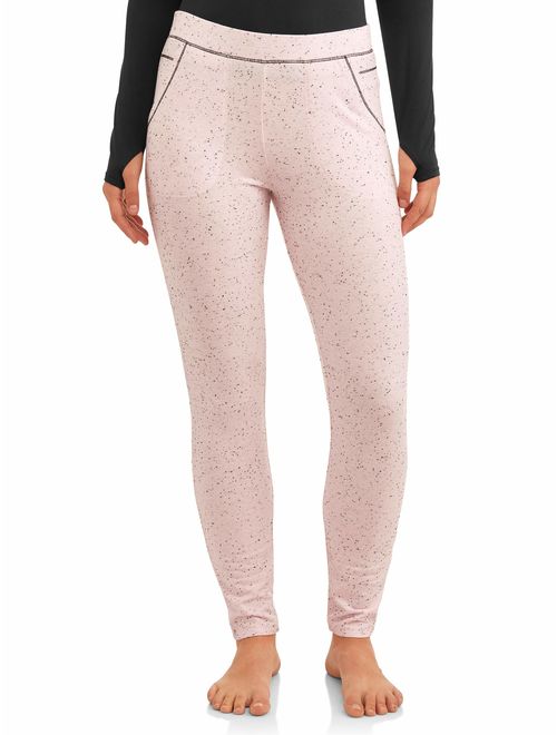 ClimateRight by Cuddl Duds Women's and Women's Plus Comfort Core Warm Long Underwear Legging