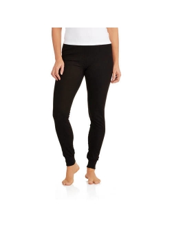 Women's and Women's Plus Waffle Thermal Undewear Pant