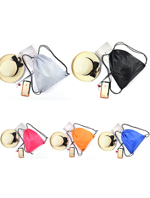 Meihuida String Drawstring Travel Backpack Bag Cinch Sack School Tote Gym Bag Sports Pack