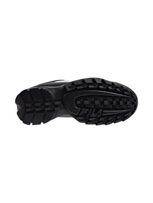 Fila Disruptor II Premium Mens Shoes Black/White/Red 1fm00139-014