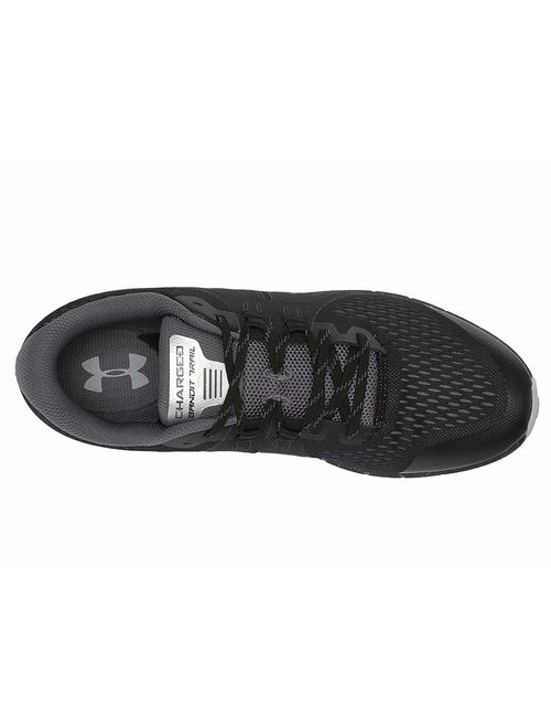 Under Armour 30219510018 Charged Bandit Trail Sz8 Mens Black Running Shoe