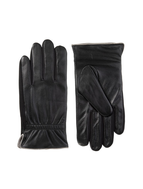 Isotoner smarTouch Leather Quilted Glove