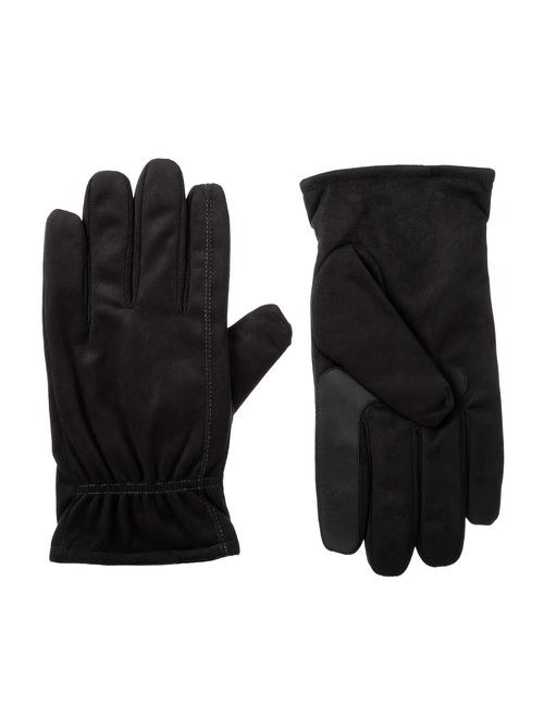Isotoner Men's smartDRI Brushed Microfiber Gloves
