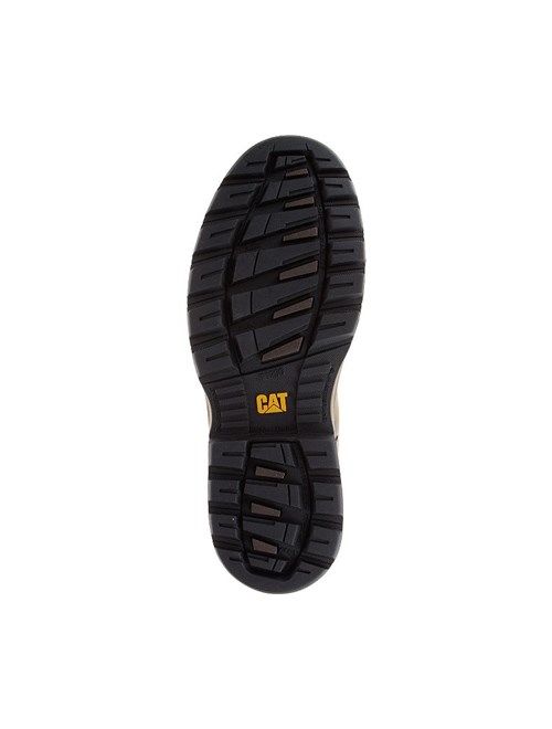 "CAT Footwear Parker ESD Steel Toe - Dark Beige 11.5(W) Mens Work Boot"