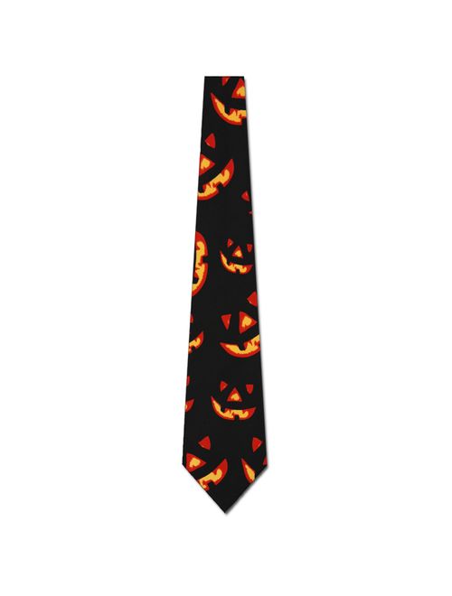 Glowing Jack-O-Lanterns Necktie Mens Tie