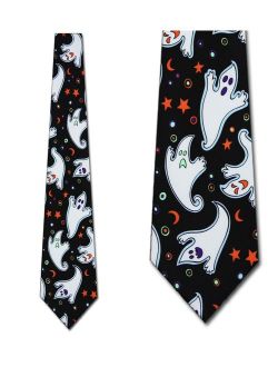 Flying Ghosts Necktie Mens Tie
