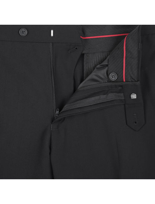Verno Men's Suit 2 Piece Two Button Modern Slim Fit Blazer & Trousers Suit