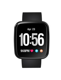 V6 Smart Watch Color Screen Fitness Tracker Blood Pressure Heart Rate Monitor Sports Smart Bracelet Waterproof Smart Wristband