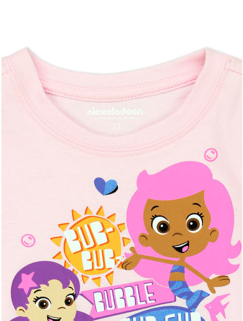 Bubble Guppies Toddler Girls Short Sleeve T-Shirt Tee ANBC732