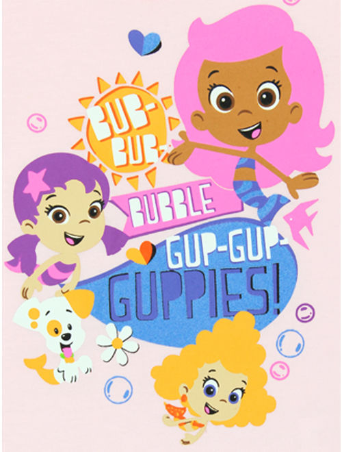 Bubble Guppies Toddler Girls Short Sleeve T-Shirt Tee ANBC732