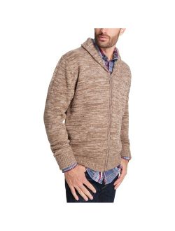 Weatherproof Mens Marled Cardigan Sweater