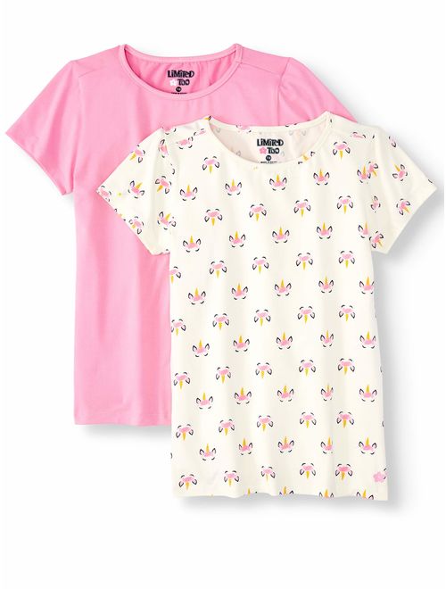 Limited Too Knit T-shirts, 2-pack (Toddler Girls)