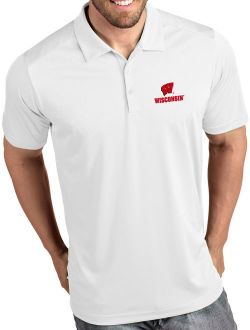 Men's Wisconsin Badgers Tribute Performance White Polo