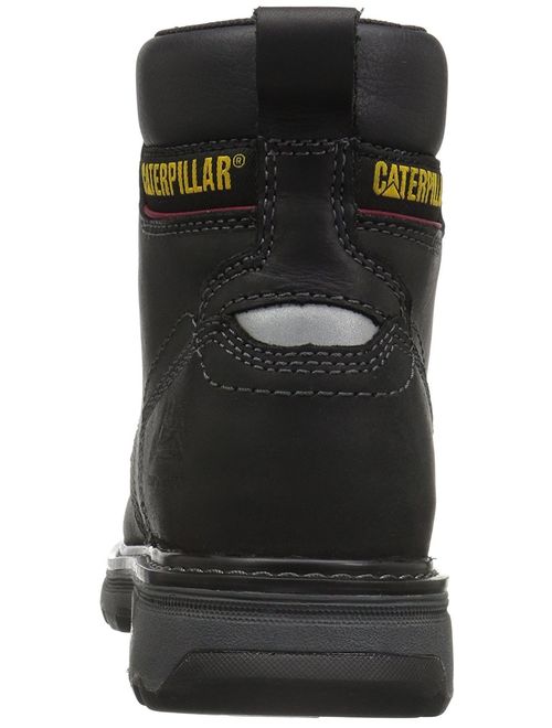 Caterpillar Men's Precision Comp Toe Waterproof Work Boot, Black, 7 M US