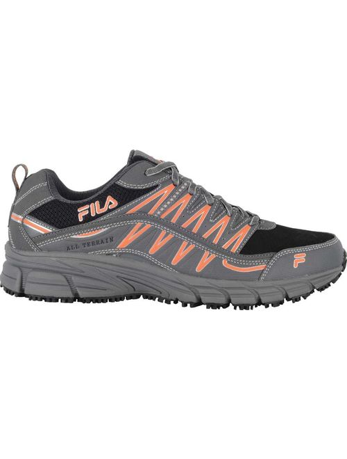 Fila Mens Memory Primeforce Slip Resistant Athletic Shoes 16W Short