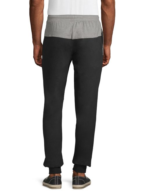 Hanes Men's 1901 French Terry Jogger Lounge Pant with Front and Back Yoke