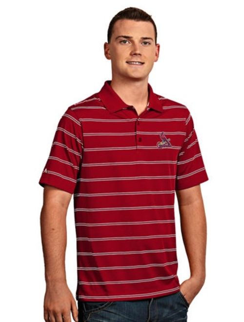 St. Louis Cardinals Antigua Deluxe Polo - Red - M