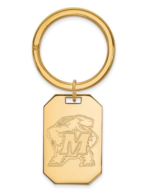 Maryland Key Chain (Gold Plated)