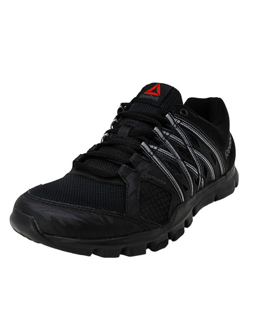 Reebok Men's Yourflex Train 8.0 Black / Ash Grey Ankle-High Training Shoes - 11M
