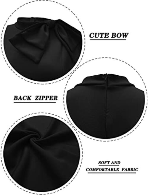 LAGSHIAN Women Fashion Peplum Bodycon Short Sleeve Bow Club Ruffle Pencil Office Party Dress