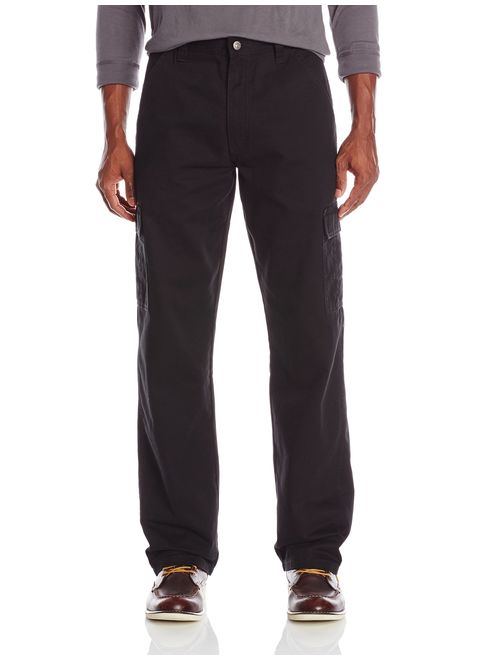 Wrangler Authentics Men's Twill Relaxed Fit Cargo Pant
