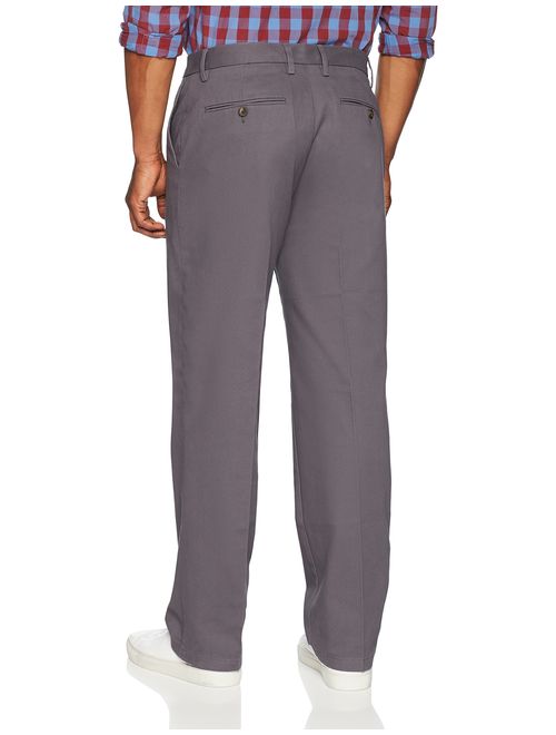 Amazon Essentials Men's Classic Fit Flat Front Chino Pant