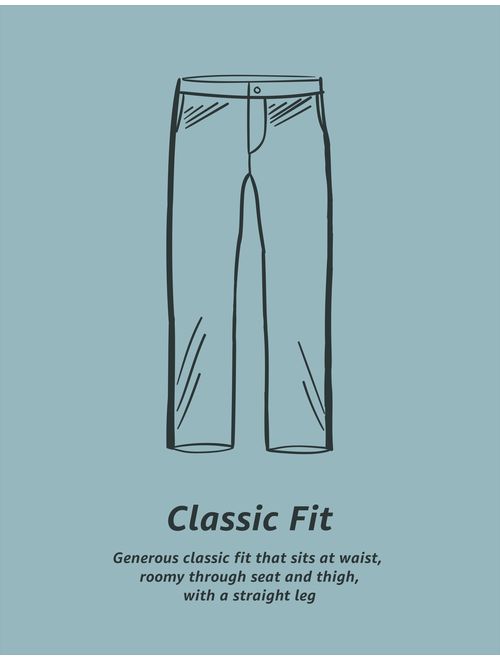 Amazon Essentials Men's Classic Fit Flat Front Chino Pant