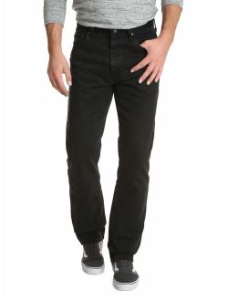 Authentics Mens Classic 5-Pocket Relaxed Fit Cotton Jean