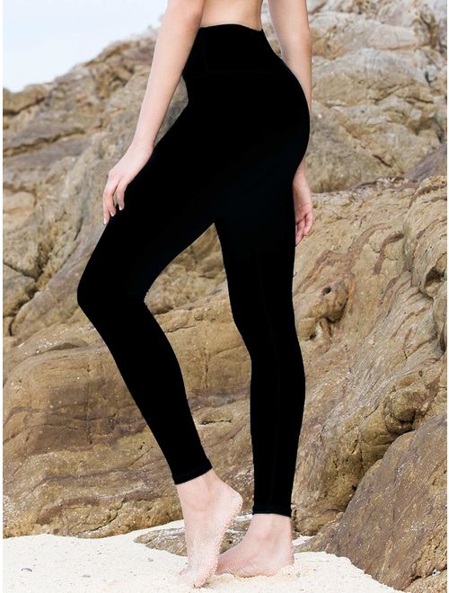 Diravo Leggings for Women-Soft Stretch Leggings-Slimming Basic Leggings,Regular&Plus Size